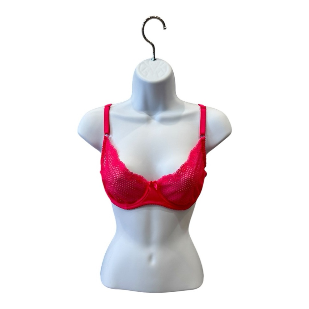 Pink Lace Bra